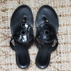 Women’s jelly flip flops